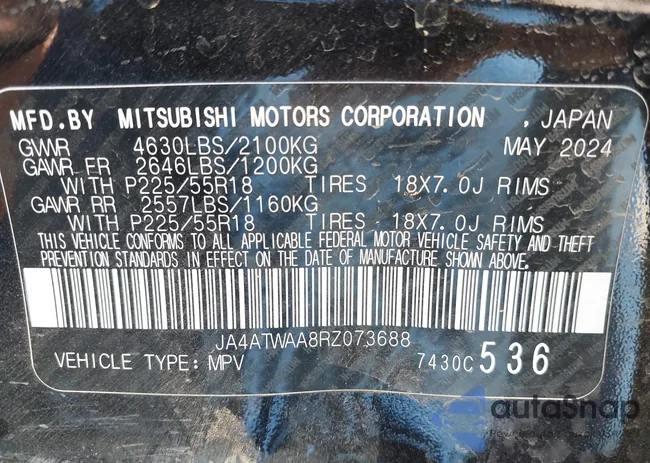 JA4ATWAA8RZ073688: 42549598