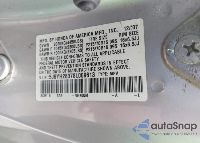 5J6YH28378L009613: 42549698