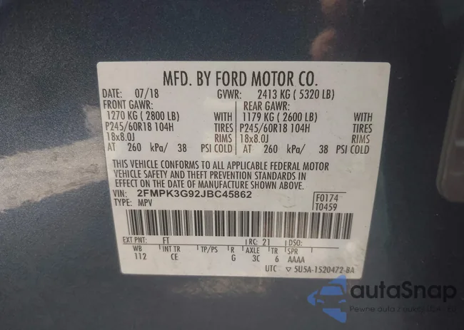 2FMPK3G92JBC45862: 42549942