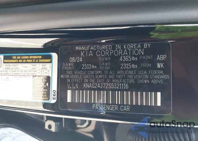 KNAG24J72S5321116: 42550732