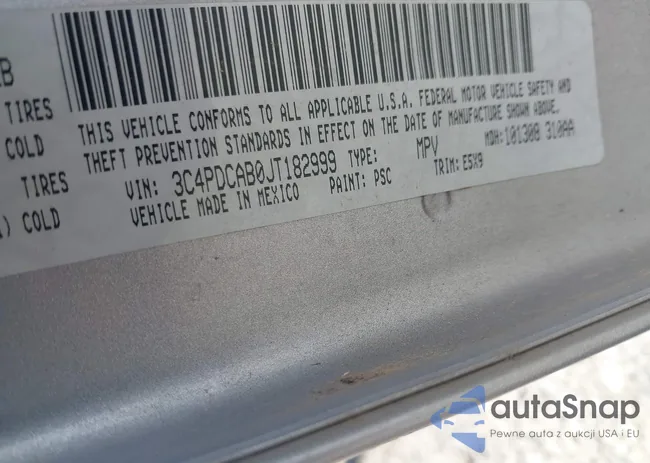 3C4PDCAB0JT182999: 42550856