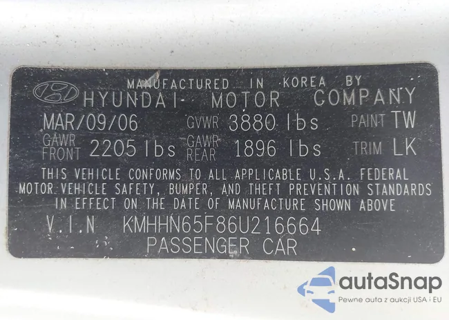 KMHHN65F86U216664: 42550889