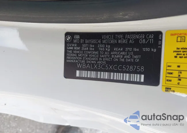 WBALX3C5XCC528758: 42550252