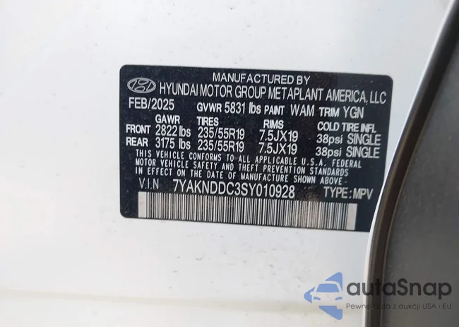 7YAKNDDC3SY010928: 42551831