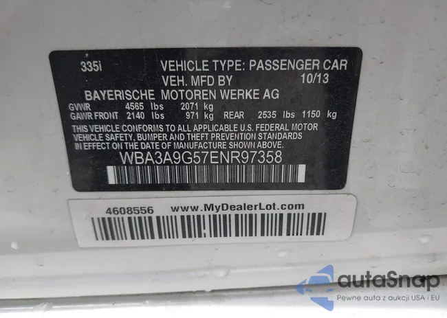 WBA3A9G57ENR97358: 42552103