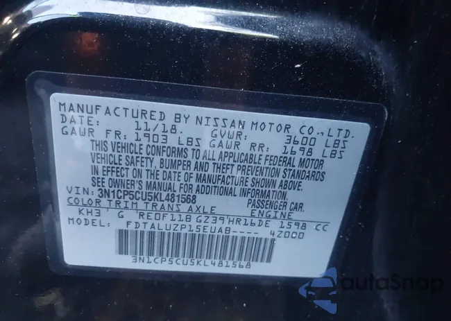 3N1CP5CU5KL481568: 42551242