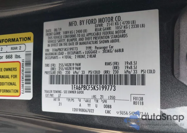 1FA6P8CF5K5199773: 42551248