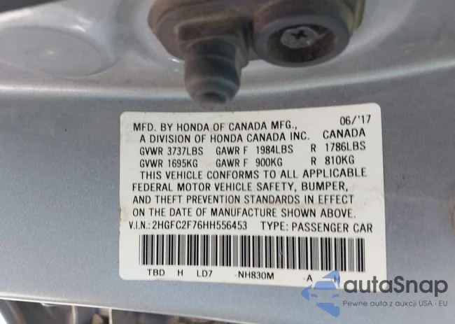 2HGFC2F76HH556453: 42551350