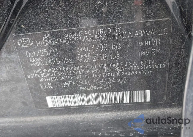 5NPEC4AC7CH404305: 42551486