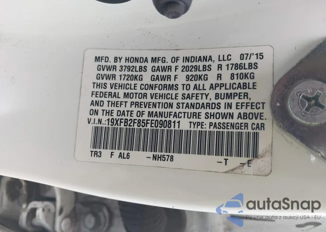 19XFB2F85FE090811: 42552639