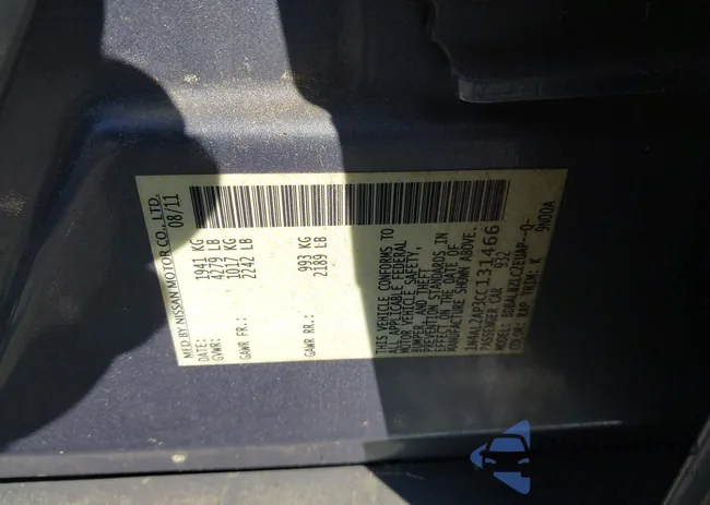 1N4AL2AP3CC131466: 42552184