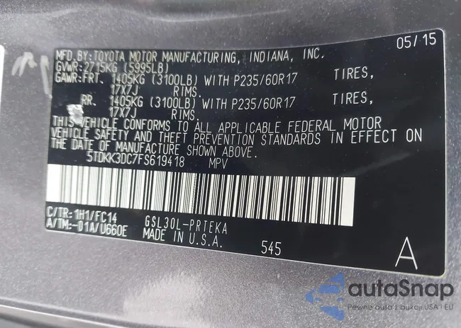 5TDKK3DC7FS619418: 42553836