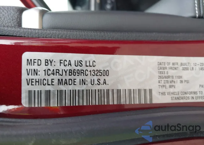 1C4RJYB69RC132500: 42553951