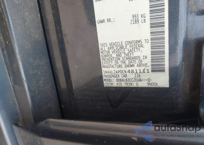 1N4AL2AP0CN481111: 42554065