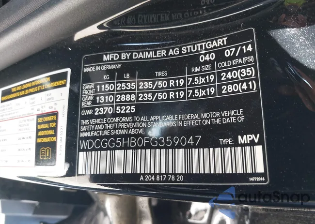 WDCGG5HB0FG359047: 42554129