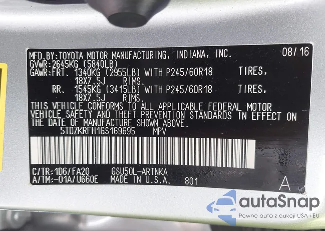 5TDZKRFH1GS169695: 42553162