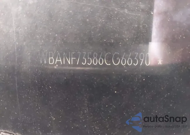 WBANF73586CG66390: 42554553