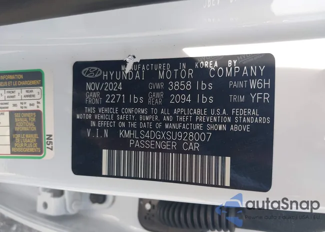 KMHLS4DGXSU928007: 42554911