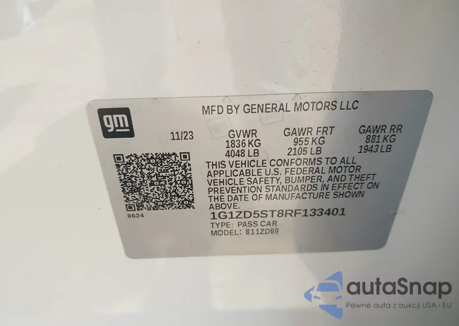 1G1ZD5ST8RF133401: 42555695