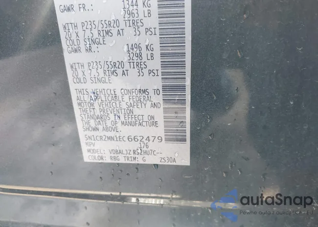 5N1CR2MN1EC662479: 42555716