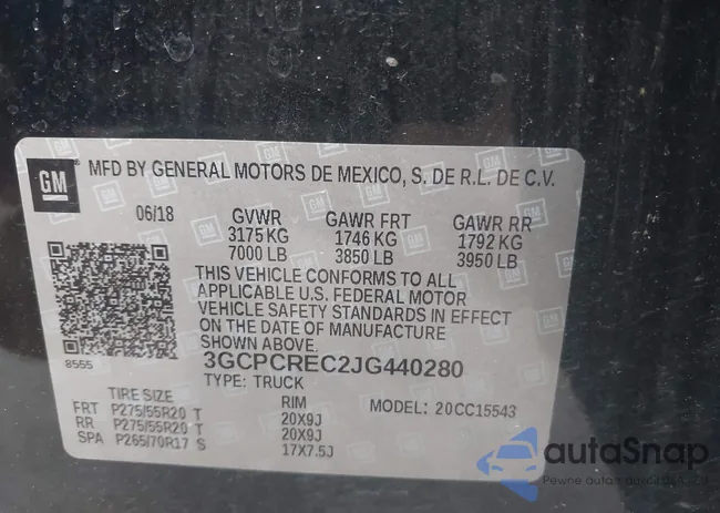 3GCPCREC2JG440280: 42556074