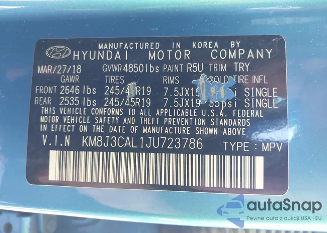 KM8J3CAL1JU723786: 42555495