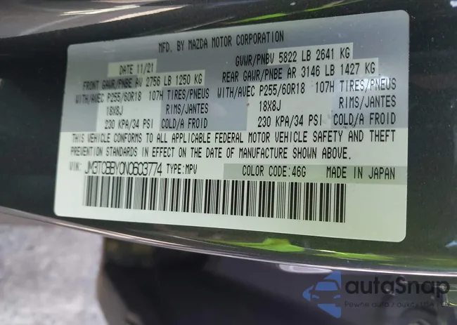 JM3TCBBY0N0603774: 42556623