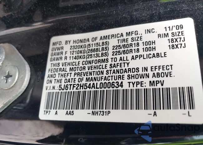 5J6TF2H54AL000634: 42557543