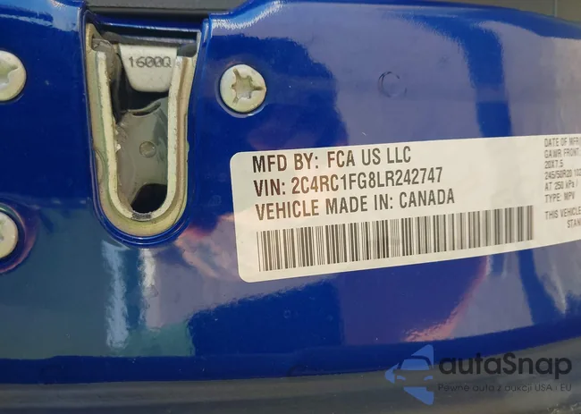 2C4RC1FG8LR242747: 42557631