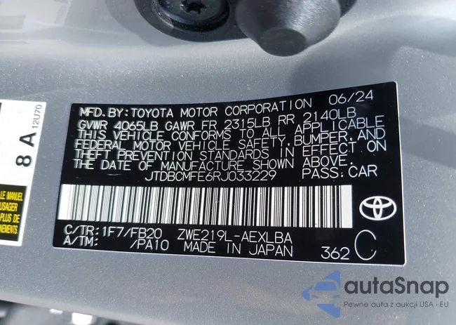 JTDBCMFE6RJ033229: 42557887