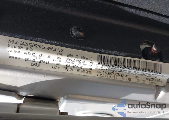 1J4FA49S76P704709: 42557999