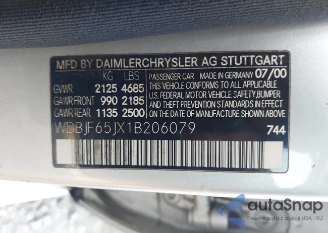 WDBJF65JX1B206079: 42558216