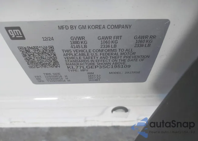 KL77LGEP3SC195109: 42558260