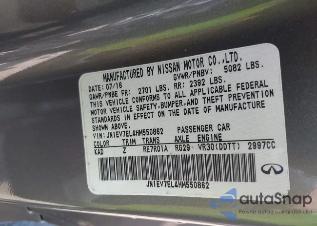 JN1EV7EL4HM550862: 42560091