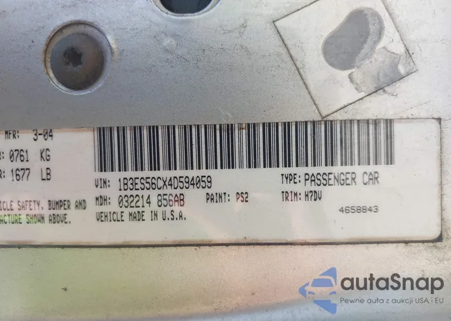 1B3ES46CXYD648847: 42560672