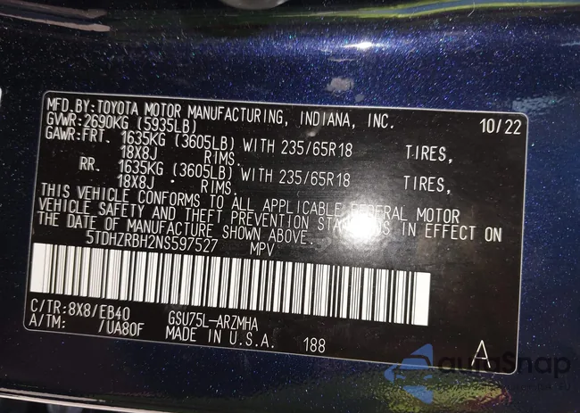 5TDHZRBH2NS597527: 42560786