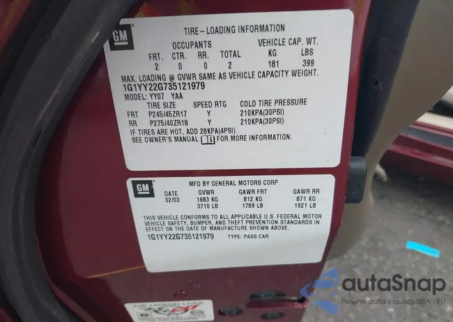 1G1YY22G735121979: 42560137