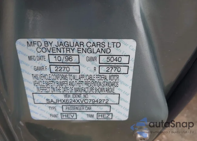 SAJHX624XVC794272: 42561738