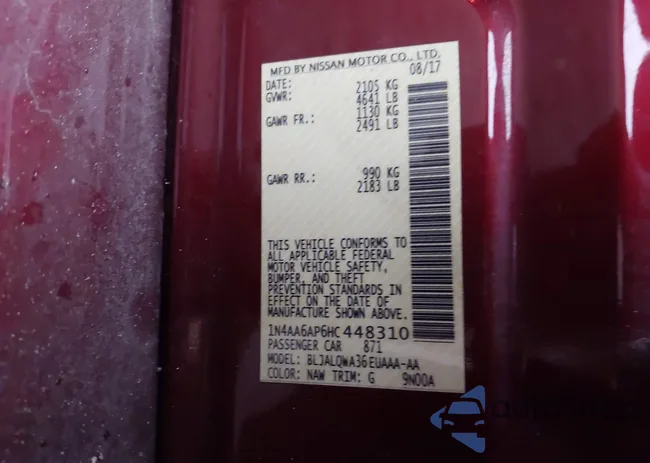 1N4AA6AP6HC448310: 42561907