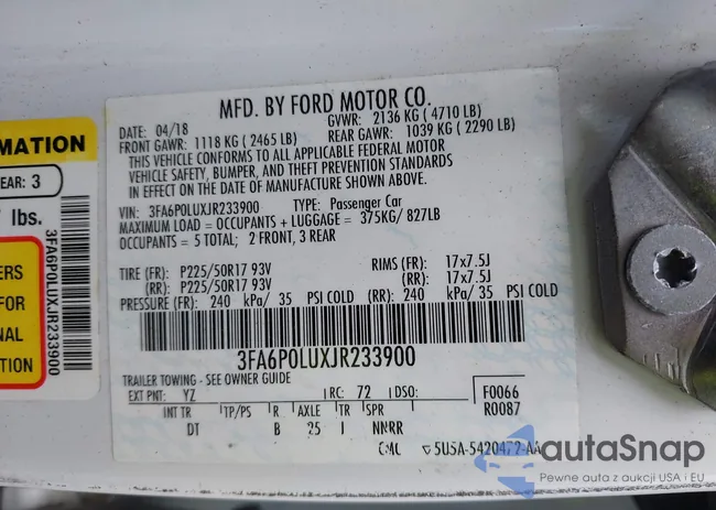 3FA6P0LUXJR233900: 42561192