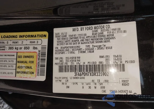 3FA6P0H7XDR335902: 42561492