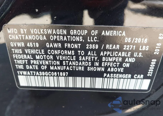 1VWAT7A39GC061897: 42562833