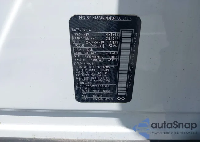 3PCAJ5M10KF124601: 42562925