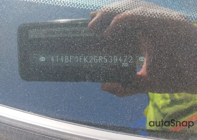 4T4BF1FK2GR539472: 42562329