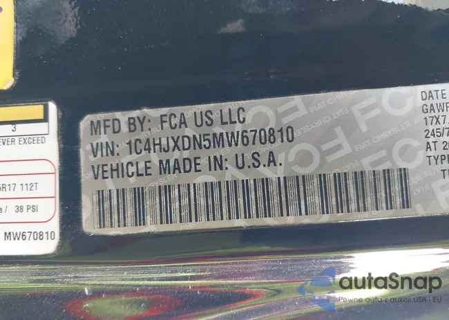 1C4HJXDN5MW670810: 42562339