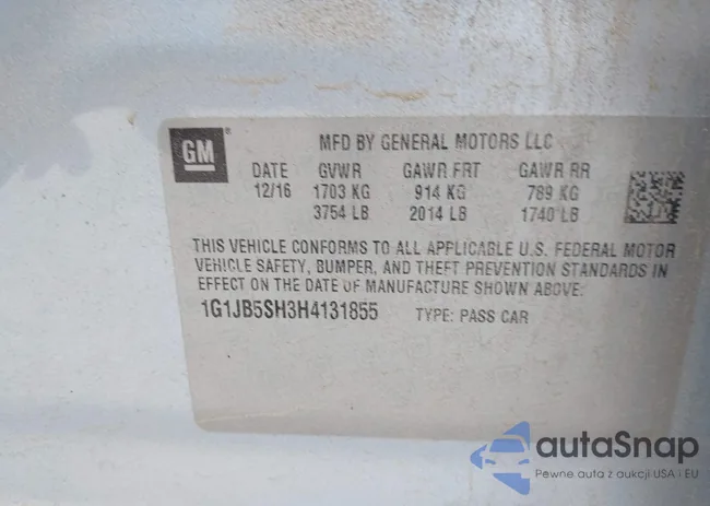 1G1JB5SH3H4131855: 42562340