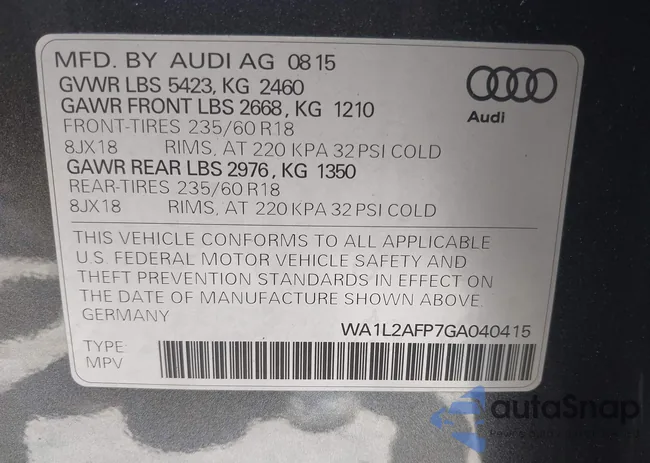 WA1L2AFP7GA040415: 42562368