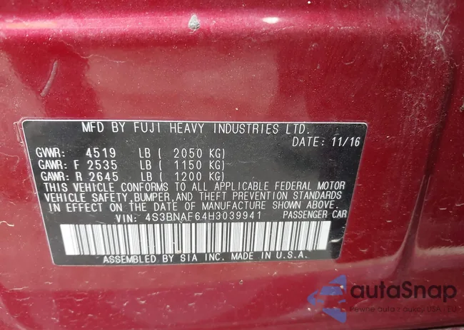 4SBNAF64113039941: 42563584