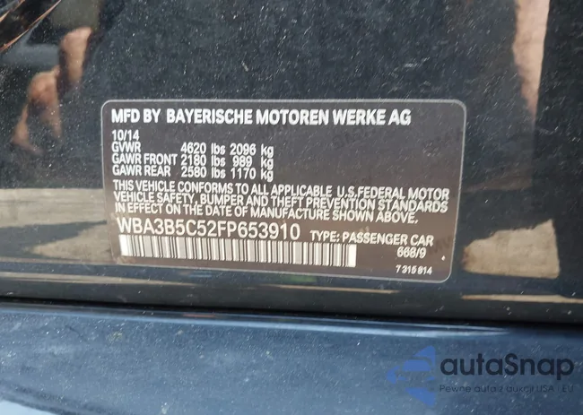 WBA3B5C52FP653910: 42563622