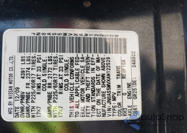 JN8AS5MVXAW122529: 42563793